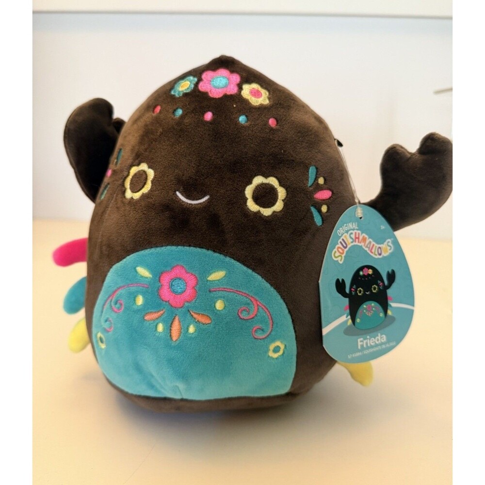 Squishmallows 2023 Day of the Dead Squad 8" Frieda the Scorpion Boho Plush NEW